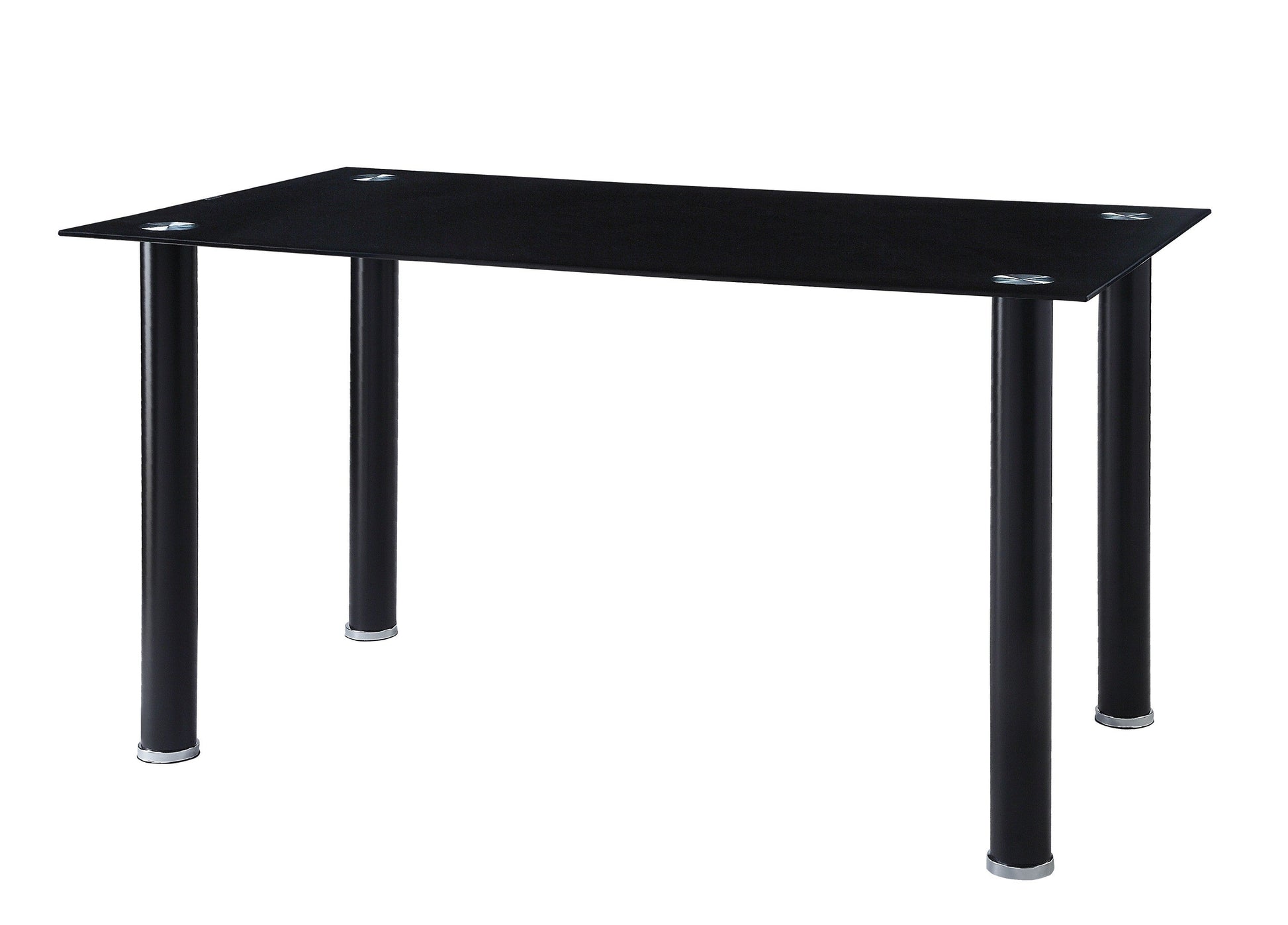 Florian Black Dining Set - SET | 5538BK | 5538BKG | 5538BKS(2) - Luna Furniture - Dallas Store