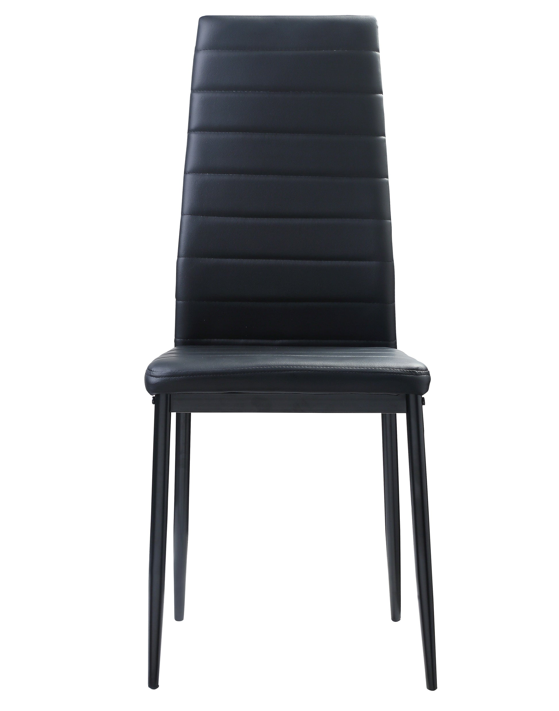 Florian Black Dining Set - SET | 5538BK | 5538BKG | 5538BKS(2) - Luna Furniture - Dallas Store