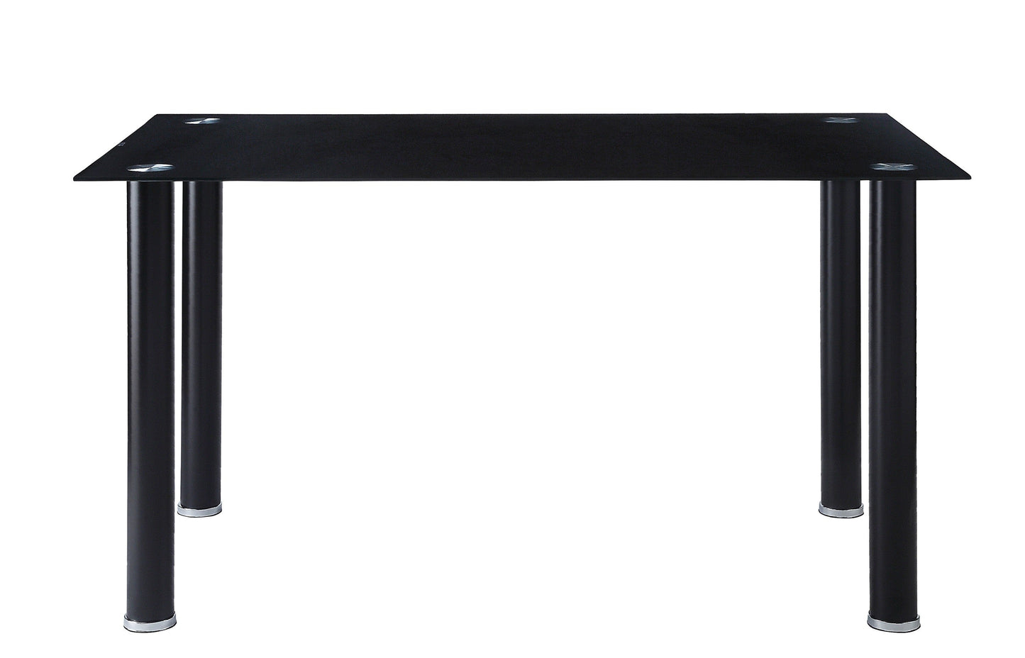 Florian Black Dining Table - SET | 5538BK | 5538BKG - Luna Furniture - Dallas Store