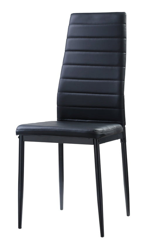 Florian Black Side Chair, Set of 2 - 5538BKS - Luna Furniture - Dallas Store