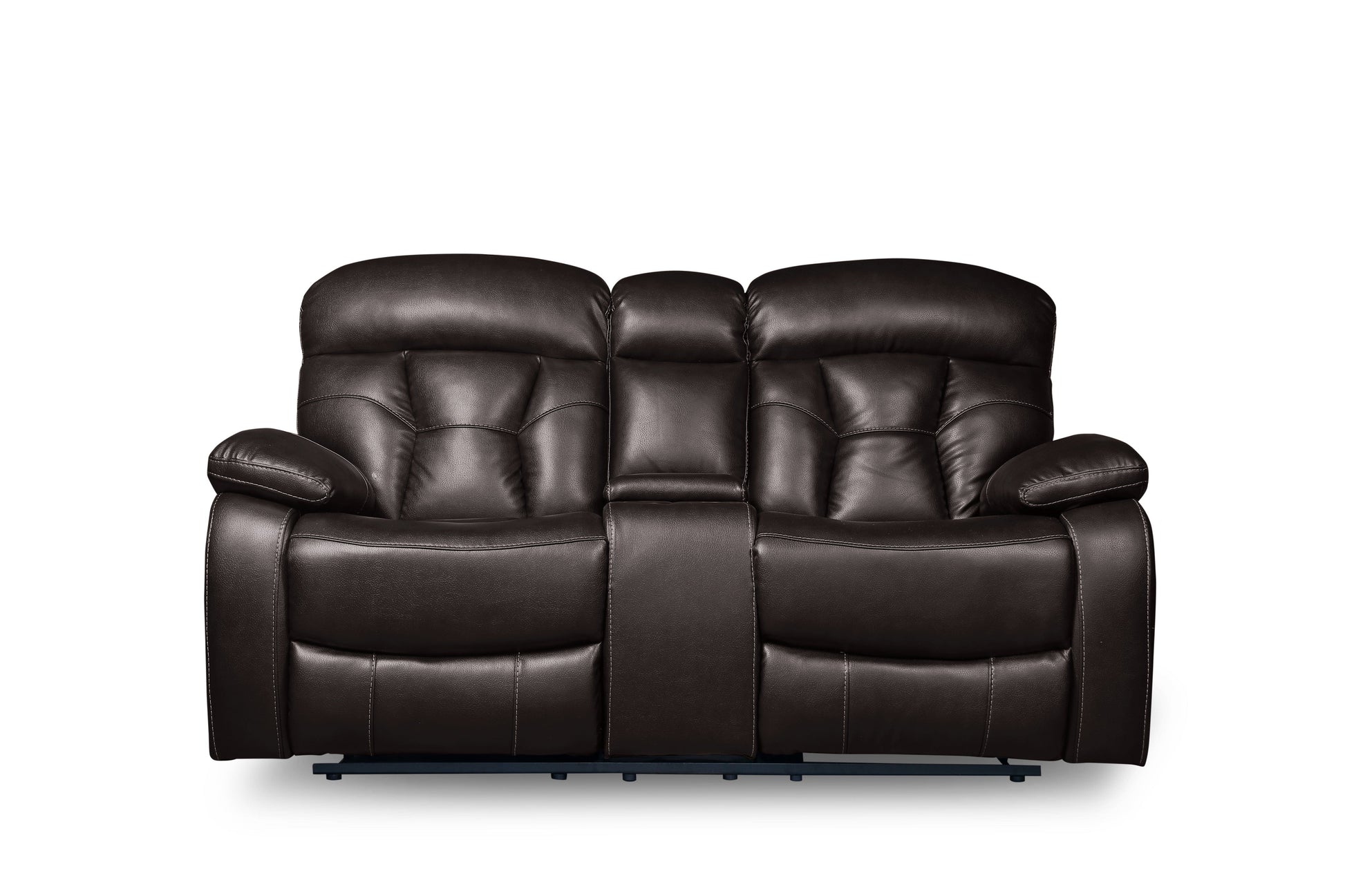 Floyd Brown Power Double Reclining Loveseat - SH3216-2PW - Luna Furniture - Dallas Store