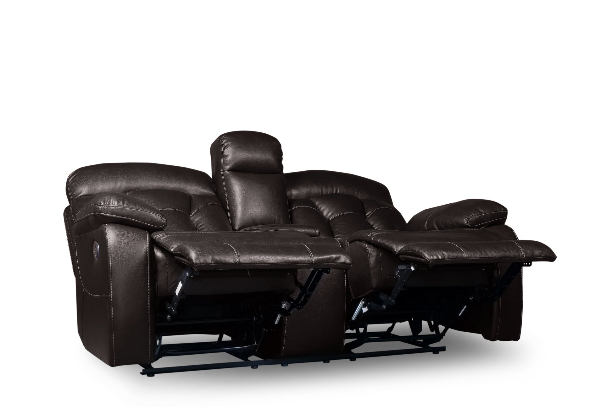 Floyd Brown Power Double Reclining Loveseat - SH3216-2PW - Luna Furniture - Dallas Store