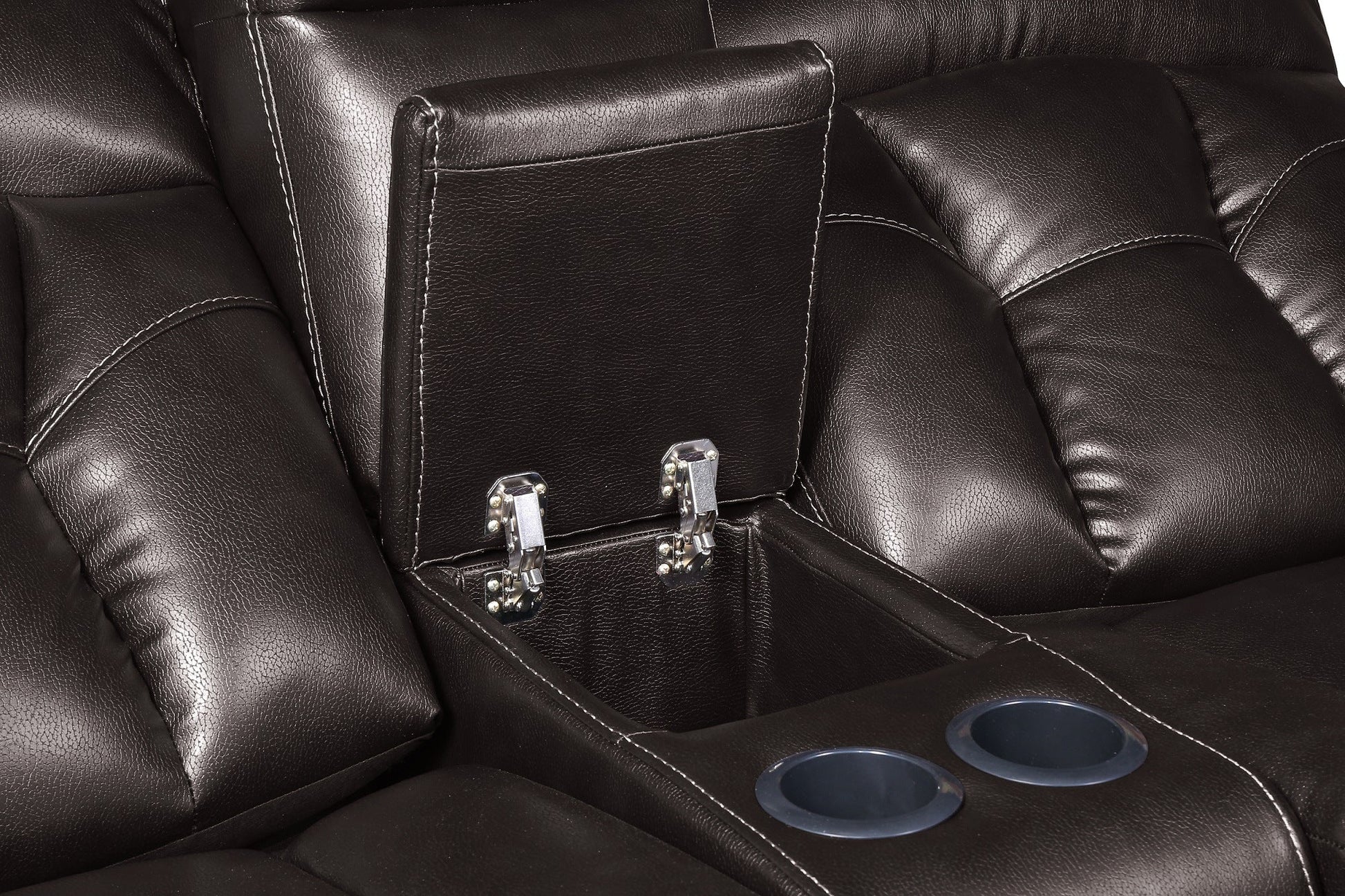 Floyd Brown Power Double Reclining Loveseat - SH3216-2PW - Luna Furniture - Dallas Store