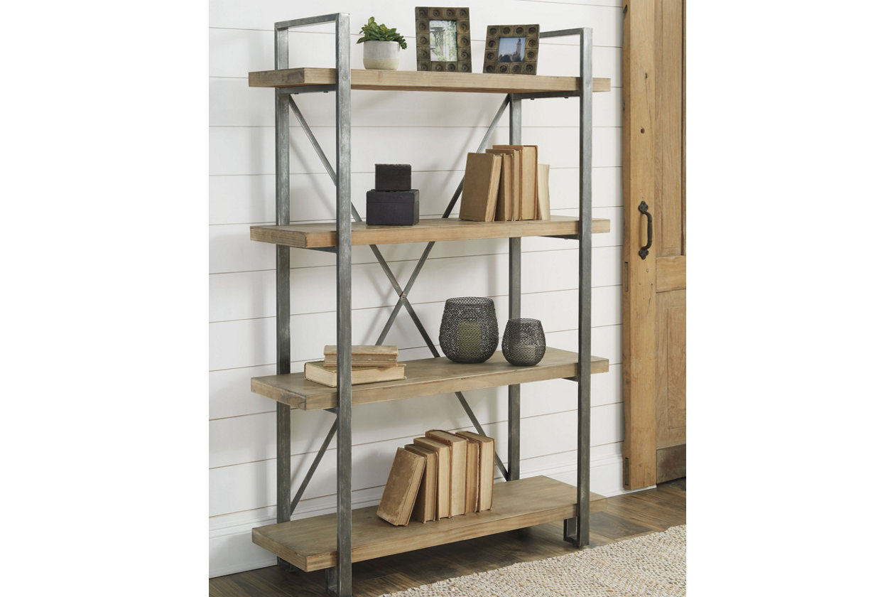 Forestmin Brown/Black Bookcase - A4000045 - Luna Furniture - Dallas Store