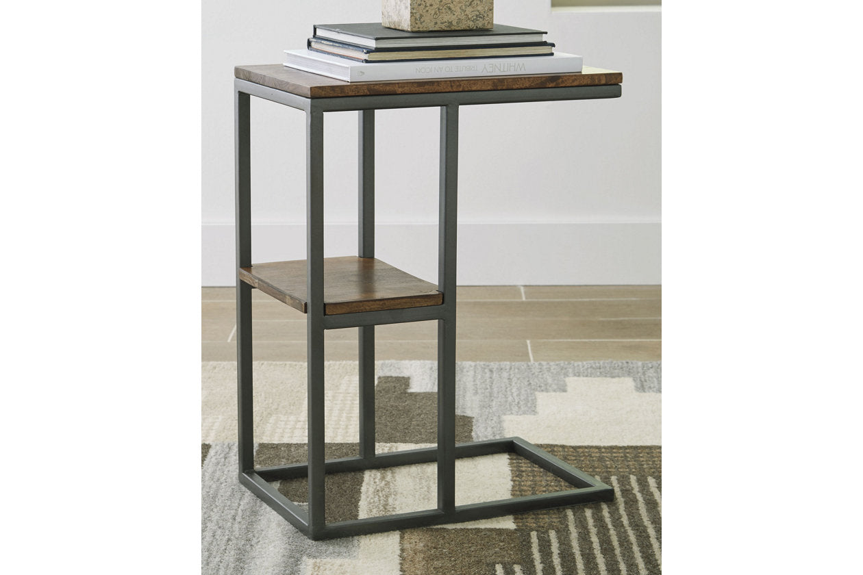 Forestmin Natural/Black Accent Table - A4000049 - Luna Furniture - Dallas Store