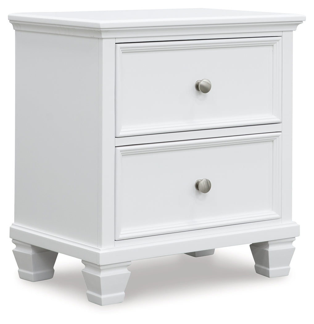 Fortman White Nightstand - B680-92 - Luna Furniture - Dallas Store