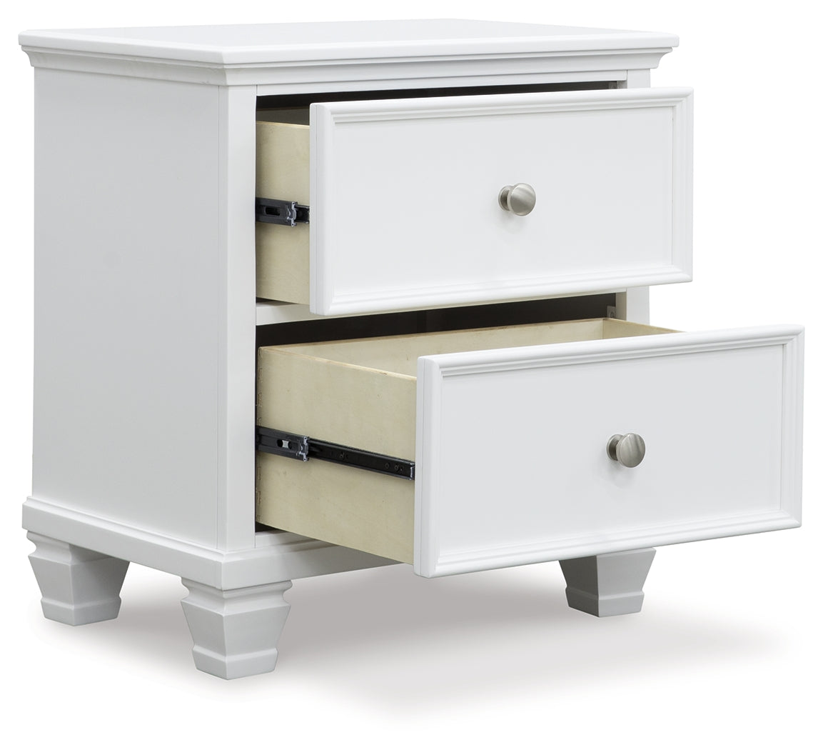 Fortman White Nightstand - B680-92 - Luna Furniture - Dallas Store