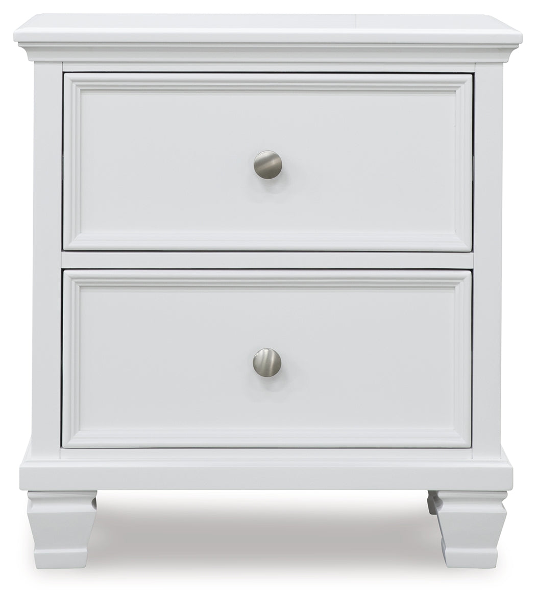 Fortman White Nightstand - B680-92 - Luna Furniture - Dallas Store