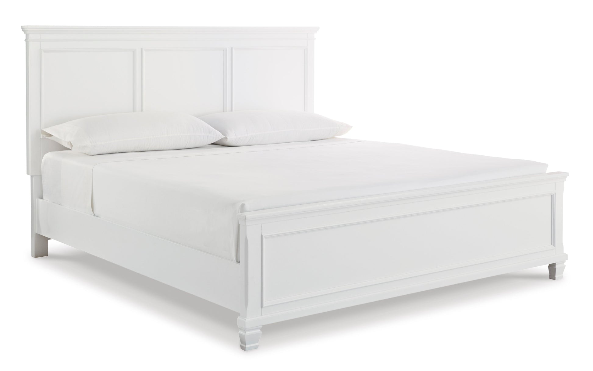Fortman White Panel Bedroom Set - SET | B680-54 | B680-57 | B680-97 | B100-13 | B680-92 | B680-46 - Luna Furniture - Dallas Store