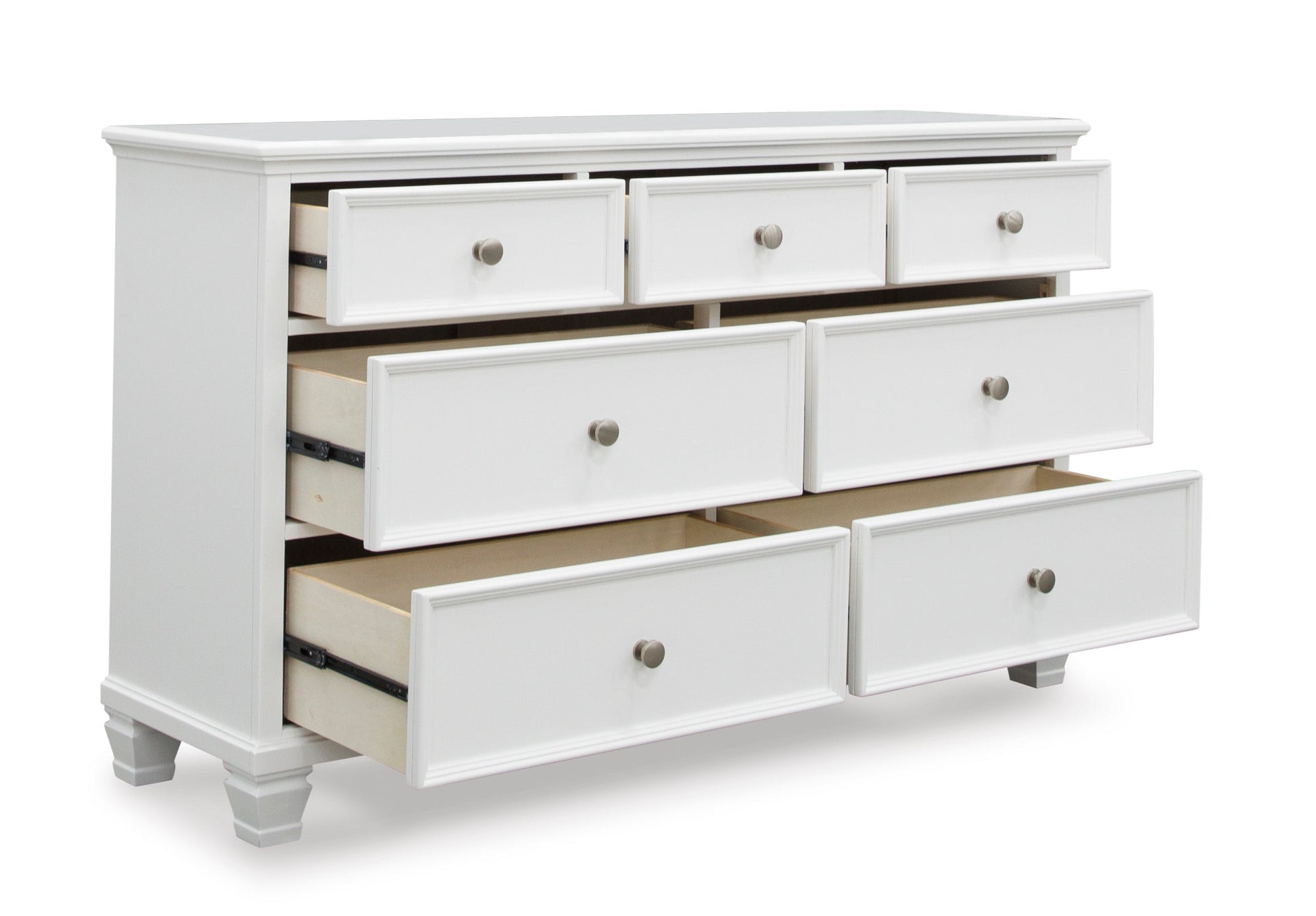 Fortman White Panel Bedroom Set - SET | B680-54 | B680-57 | B680-97 | B100-13 | B680-92 | B680-46 - Luna Furniture - Dallas Store