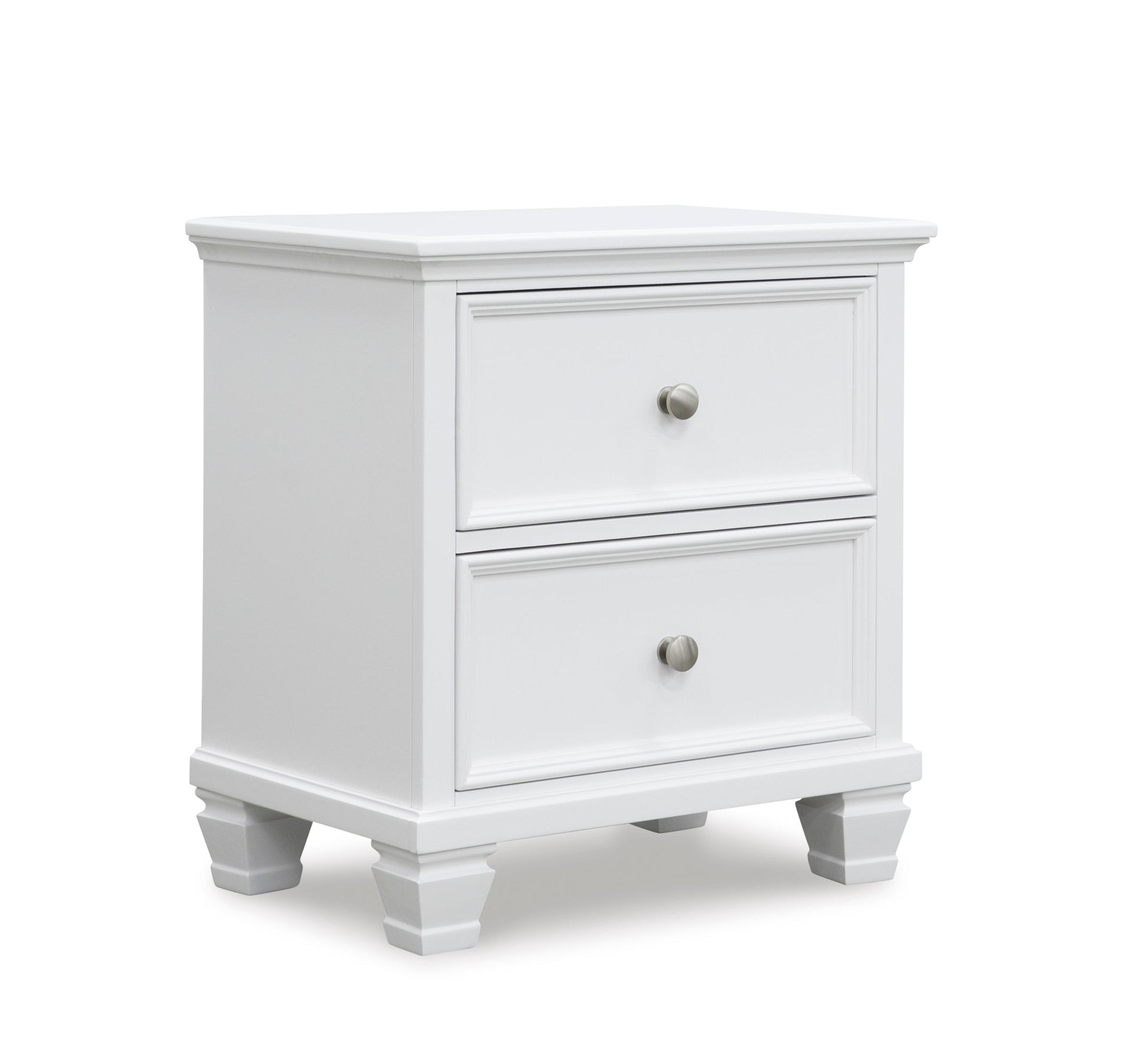 Fortman White Panel Bedroom Set - SET | B680-54 | B680-57 | B680-97 | B100-13 | B680-92 | B680-46 - Luna Furniture - Dallas Store