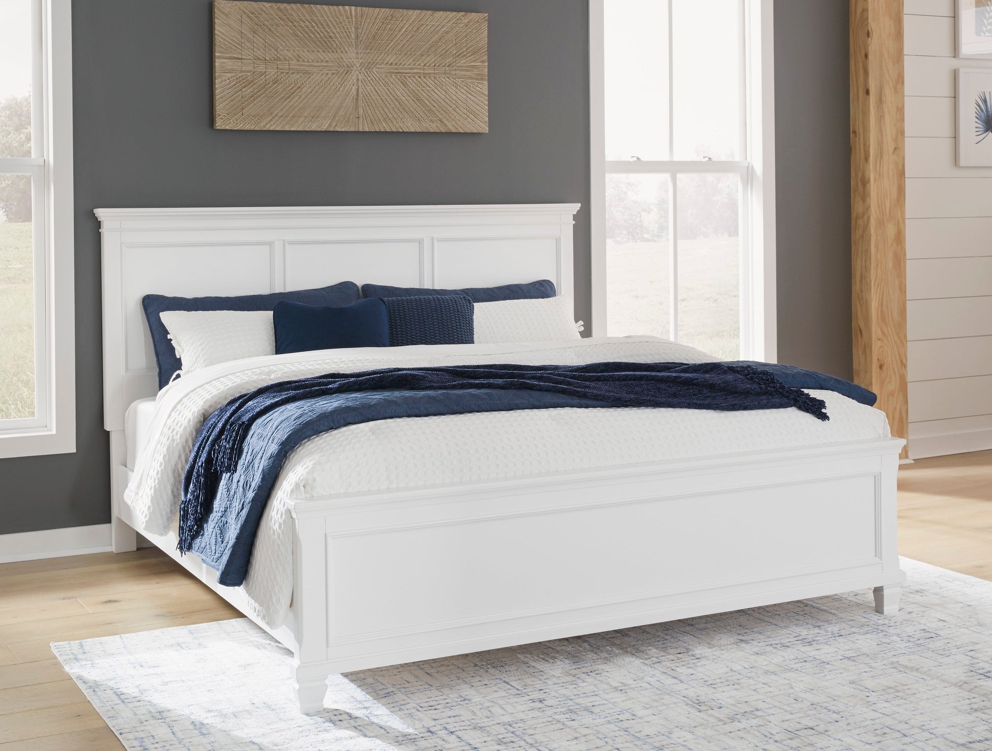 Fortman White Panel Youth Bedroom Set - SET | B680-84 | B680-86 | B680-87 | B680-31 | B680-36 - Luna Furniture - Dallas Store