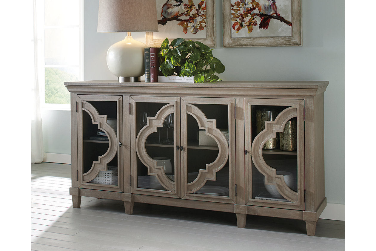 Fossil Ridge Gray Accent Cabinet - A4000037 - Luna Furniture - Dallas Store