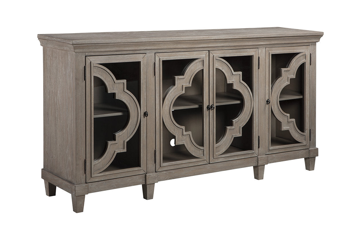 Fossil Ridge Gray Accent Cabinet - A4000037 - Luna Furniture - Dallas Store