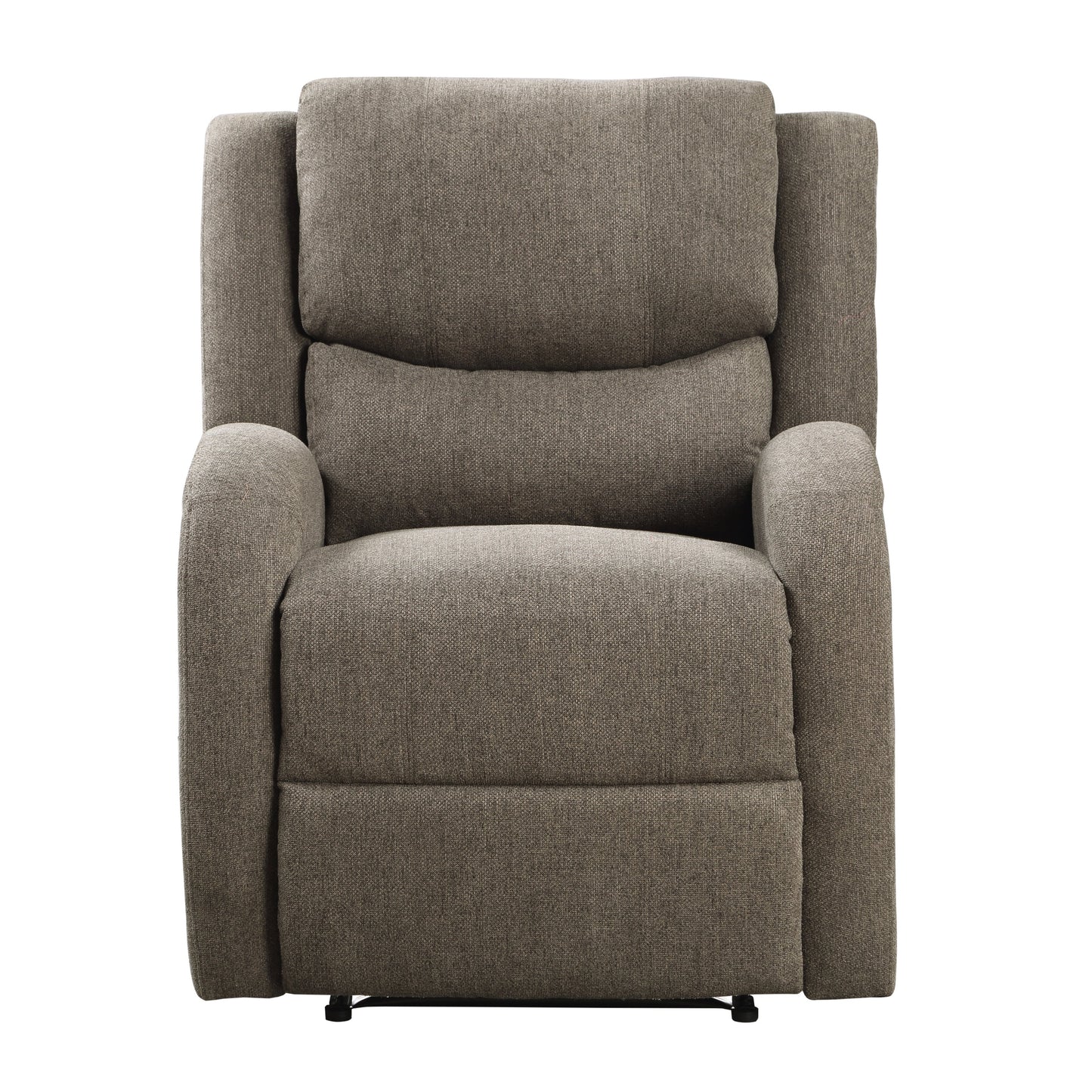Foxcroft Brown Chenille Power Reclining Chair - 9316BR-1PW - Luna Furniture - Dallas Store