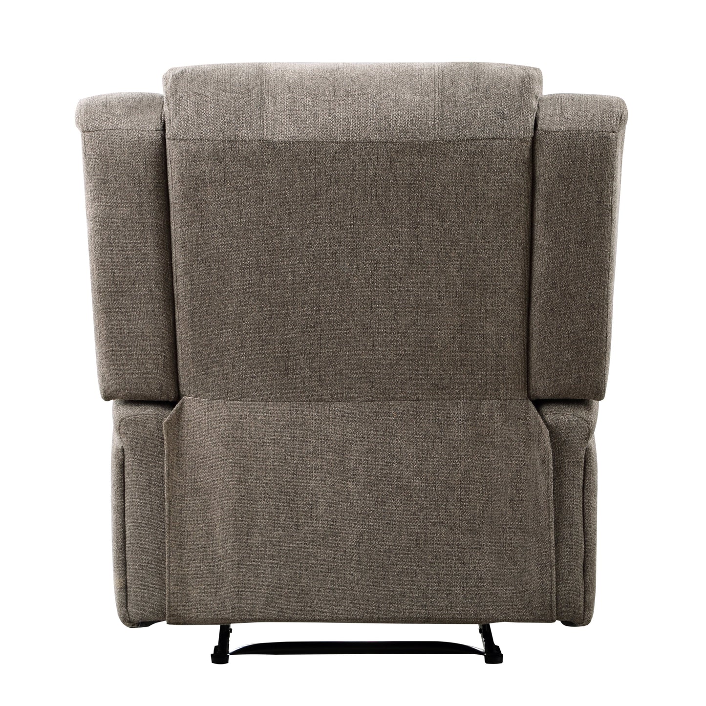 Foxcroft Brown Chenille Power Reclining Chair - 9316BR-1PW - Luna Furniture - Dallas Store