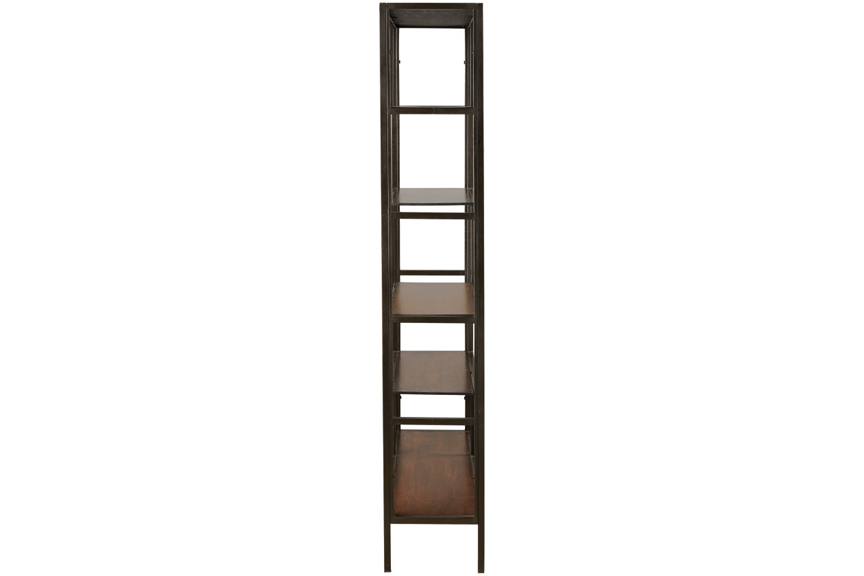 Frankwell Brown/Black Bookcase - A4000021 - Luna Furniture - Dallas Store