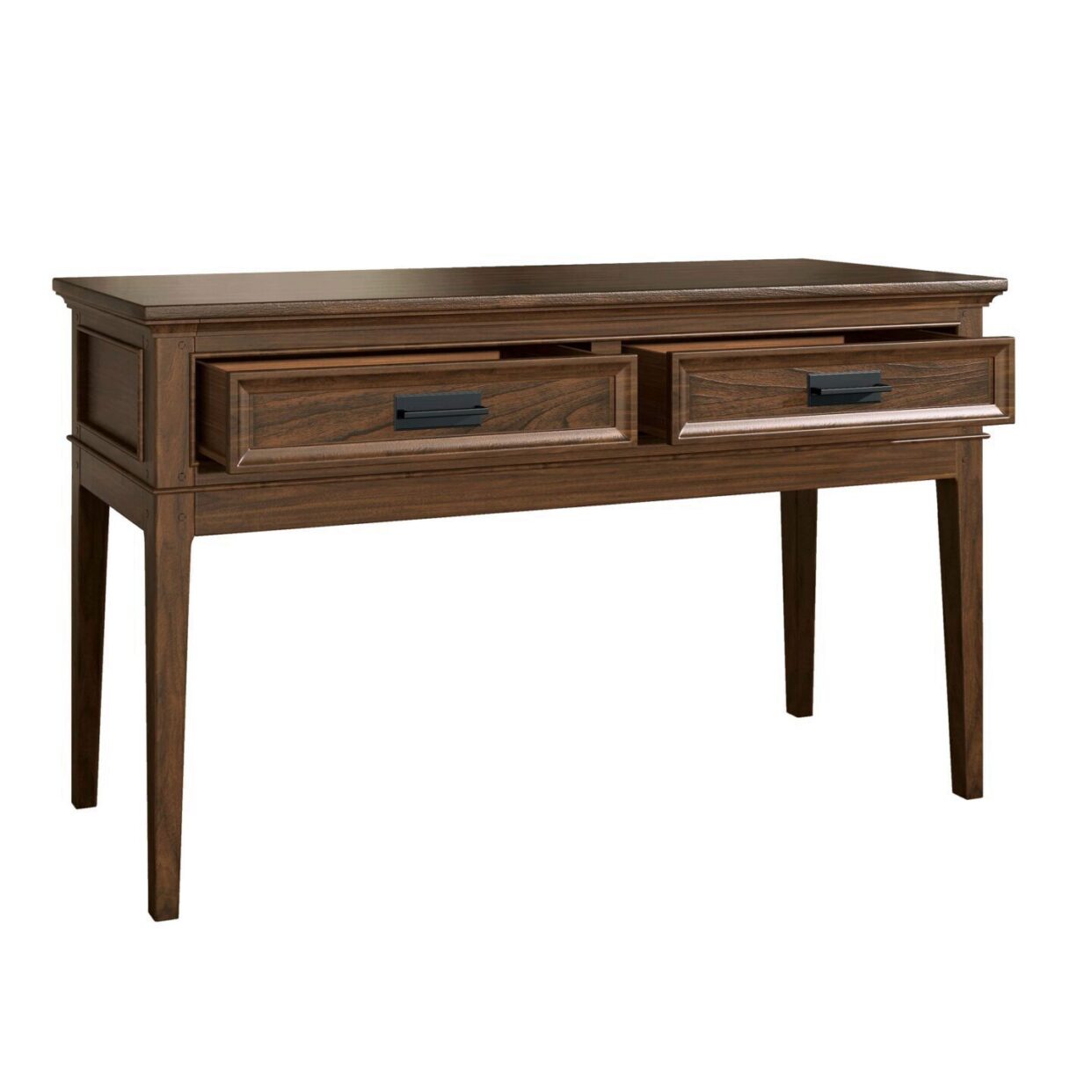 Frazier Park Brown Cherry Wood Sofa Table - 1649-05 - Luna Furniture - Dallas Store