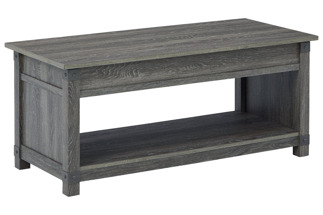 Freedan Grayish Brown Lift-Top Coffee Table - T175-9 - Luna Furniture - Dallas Store
