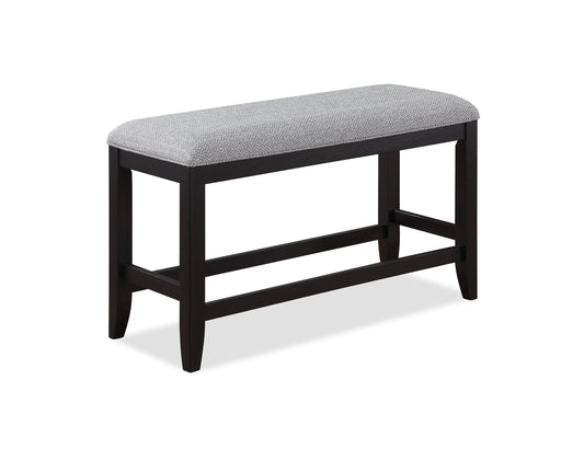 Frey Black/Gray Counter Height Bench - 2716-BENCH - Luna Furniture - Dallas Store