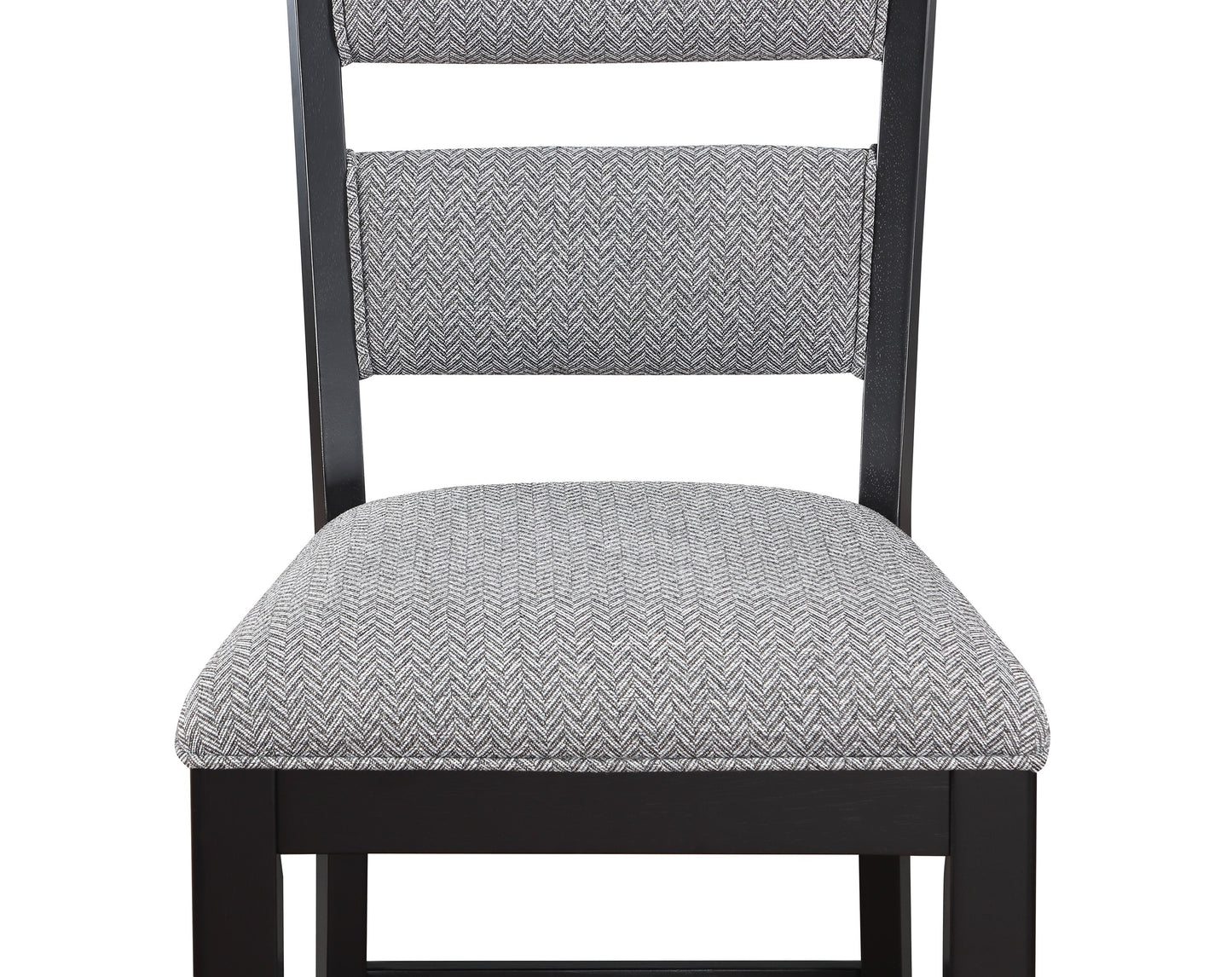 Frey Black/Gray Counter Height Chair, Set of 2 - 2716S-24 - Luna Furniture - Dallas Store