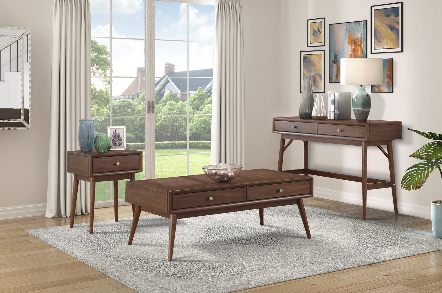 Frolic Brown Coffee Table - 3590-30 - Luna Furniture - Dallas Store