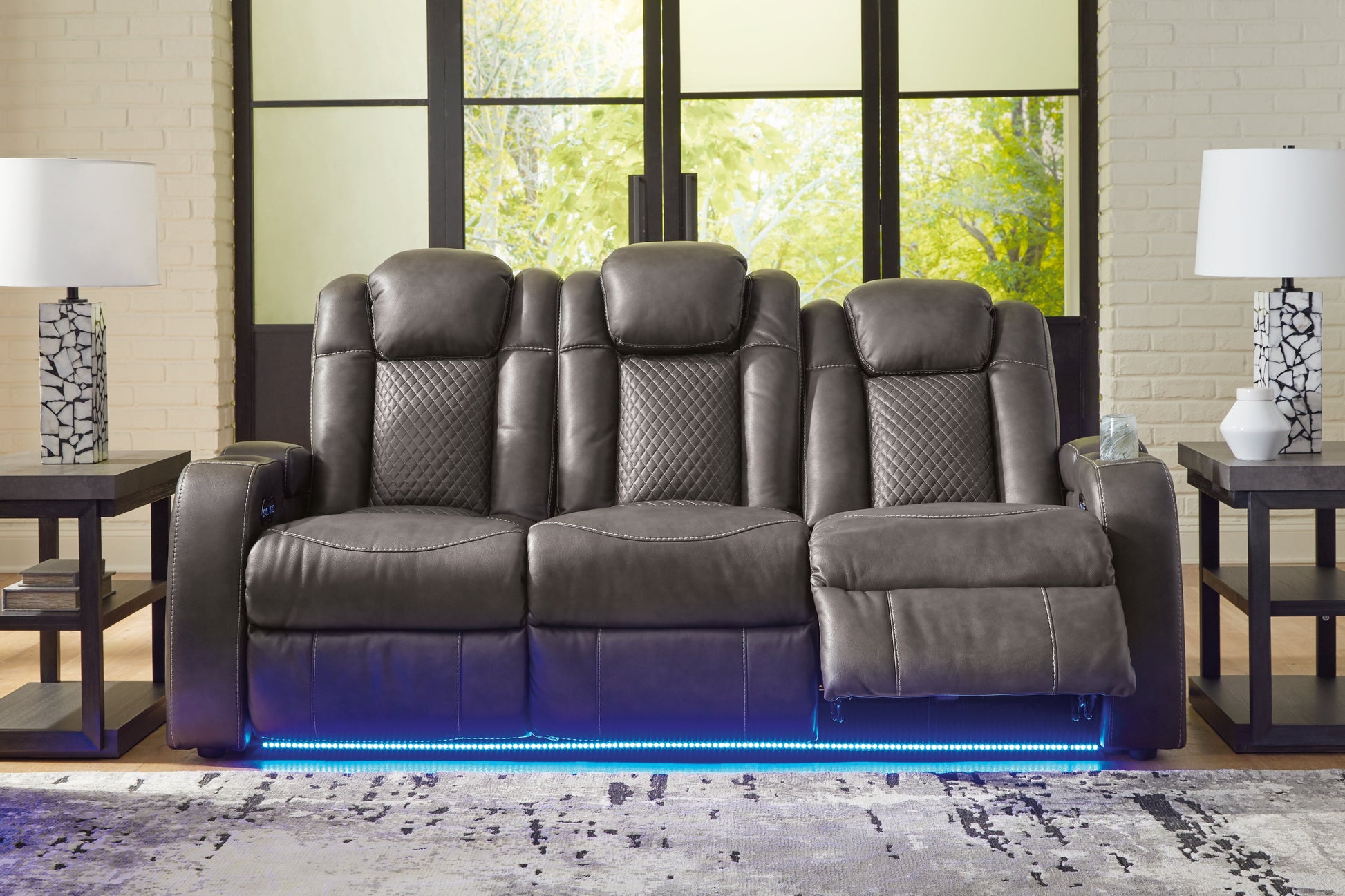 Fyne-Dyme Shadow Power Reclining Sofa - 3660215 - Luna Furniture - Dallas Store