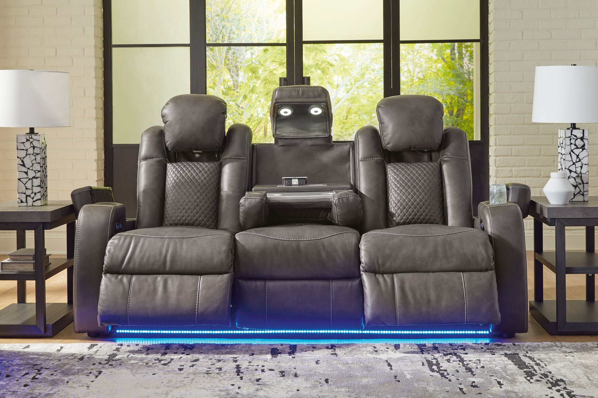 Fyne-Dyme Shadow Power Reclining Sofa - 3660215 - Luna Furniture - Dallas Store