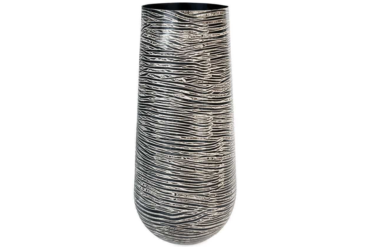 Fynn Antique Gray Vase - A2000515 - Luna Furniture - Dallas Store