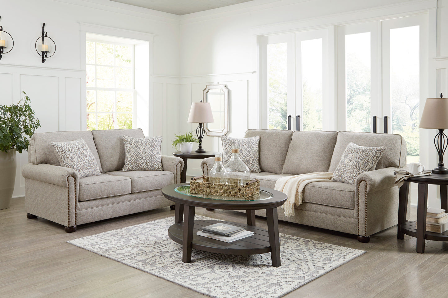 Gaelon Dune Living Room Set - SET | 3730738 | 3730735 - Luna Furniture - Dallas Store