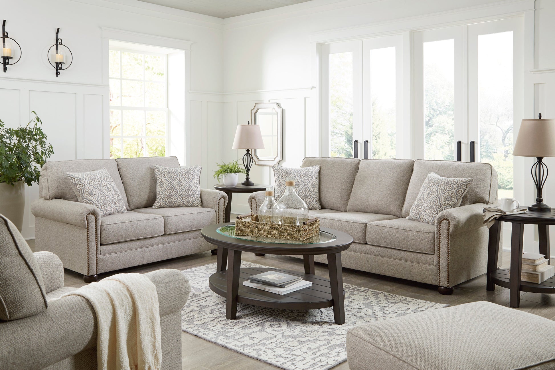 Gaelon Dune Living Room Set - SET | 3730738 | 3730735 - Luna Furniture - Dallas Store