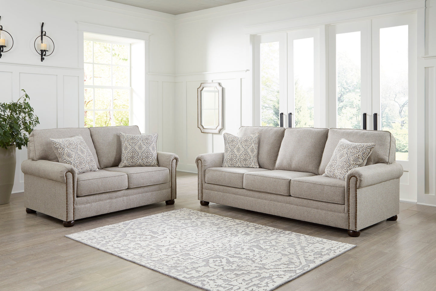 Gaelon Dune Living Room Set - SET | 3730738 | 3730735 - Luna Furniture - Dallas Store