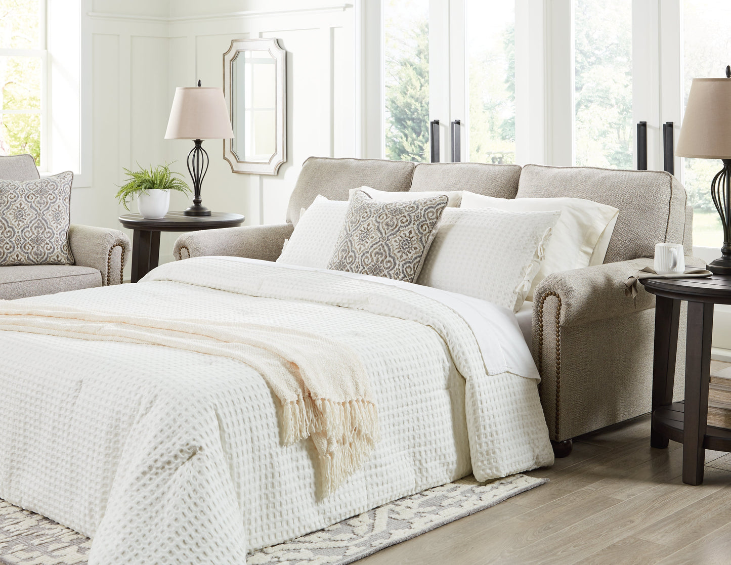 Gaelon Dune Queen Sofa Sleeper - 3730739 - Luna Furniture - Dallas Store