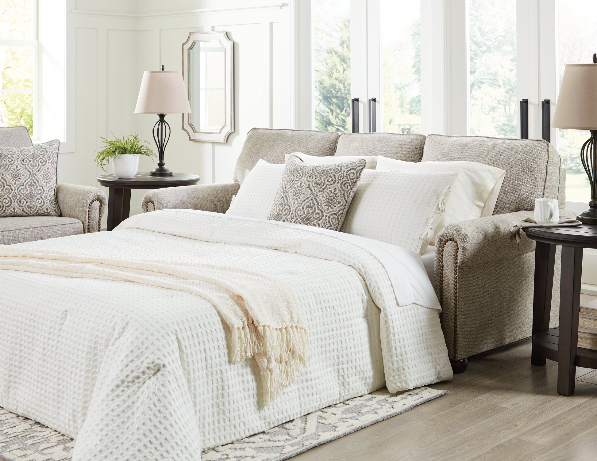 Gaelon Dune Queen Sofa Sleeper - 3730739 - Luna Furniture - Dallas Store