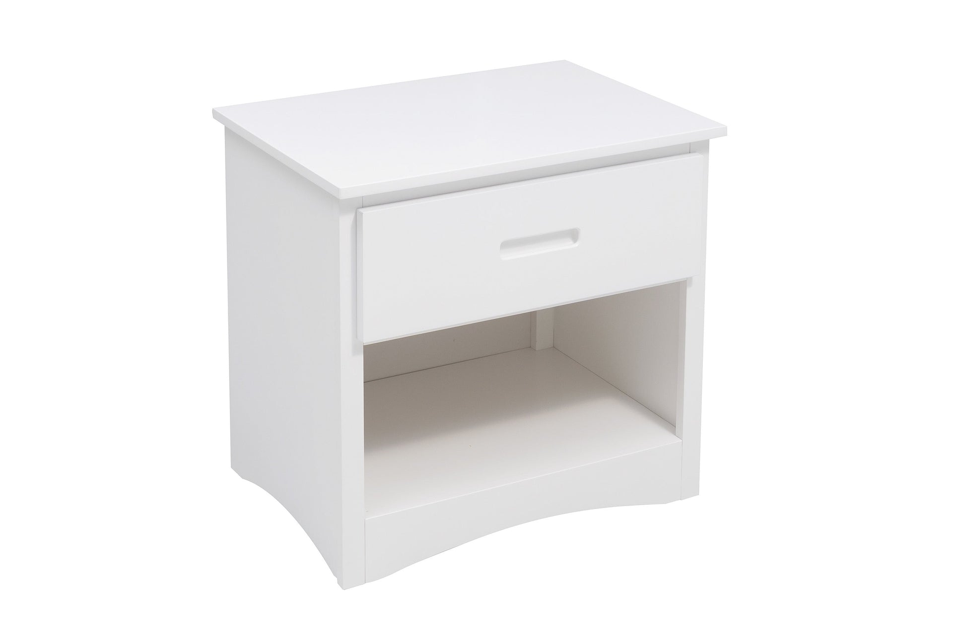 Galen White Nightstand - B2053W-4 - Luna Furniture - Dallas Store