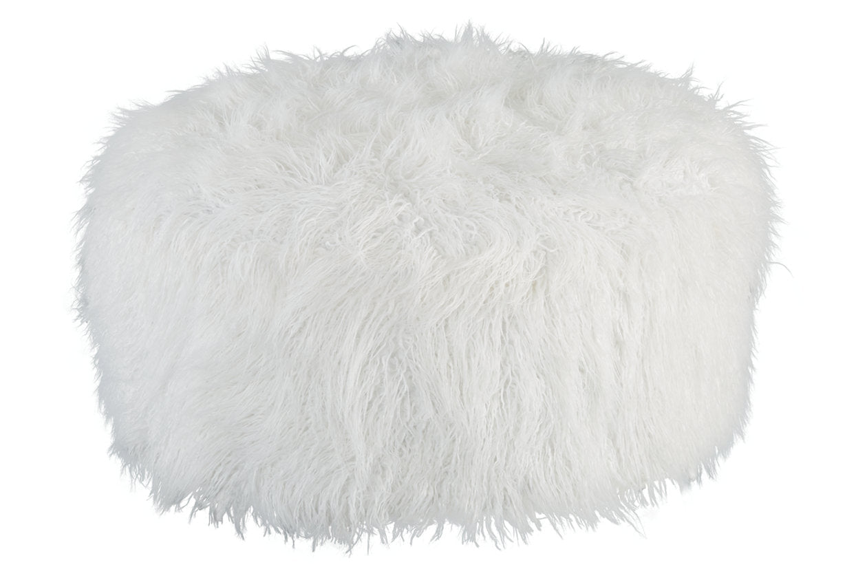 Galice White Oversized Accent Ottoman - A3000334 - Luna Furniture - Dallas Store