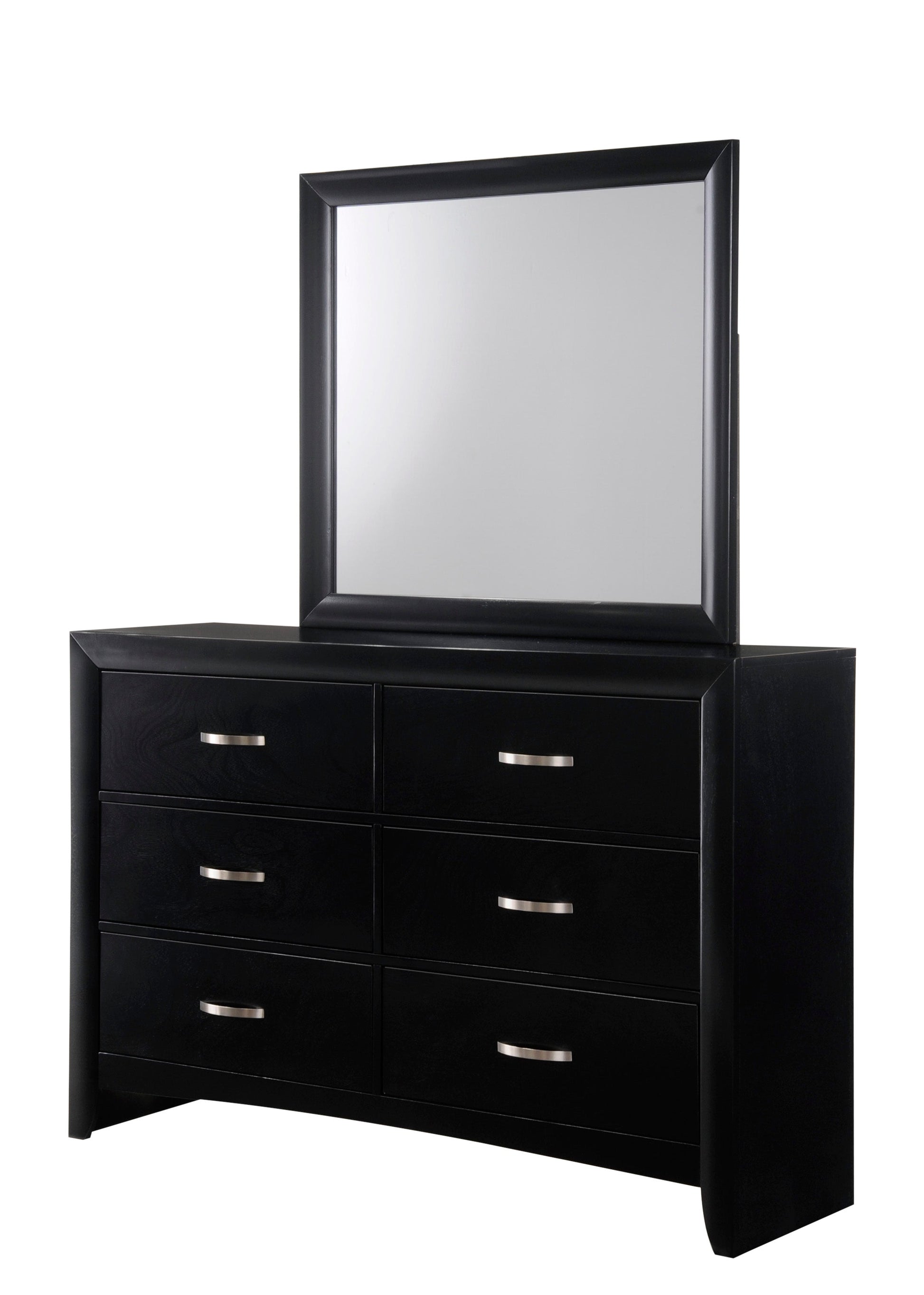 Galinda Black Bedroom Mirror (Mirror Only) - B4380-11 - Luna Furniture - Dallas Store