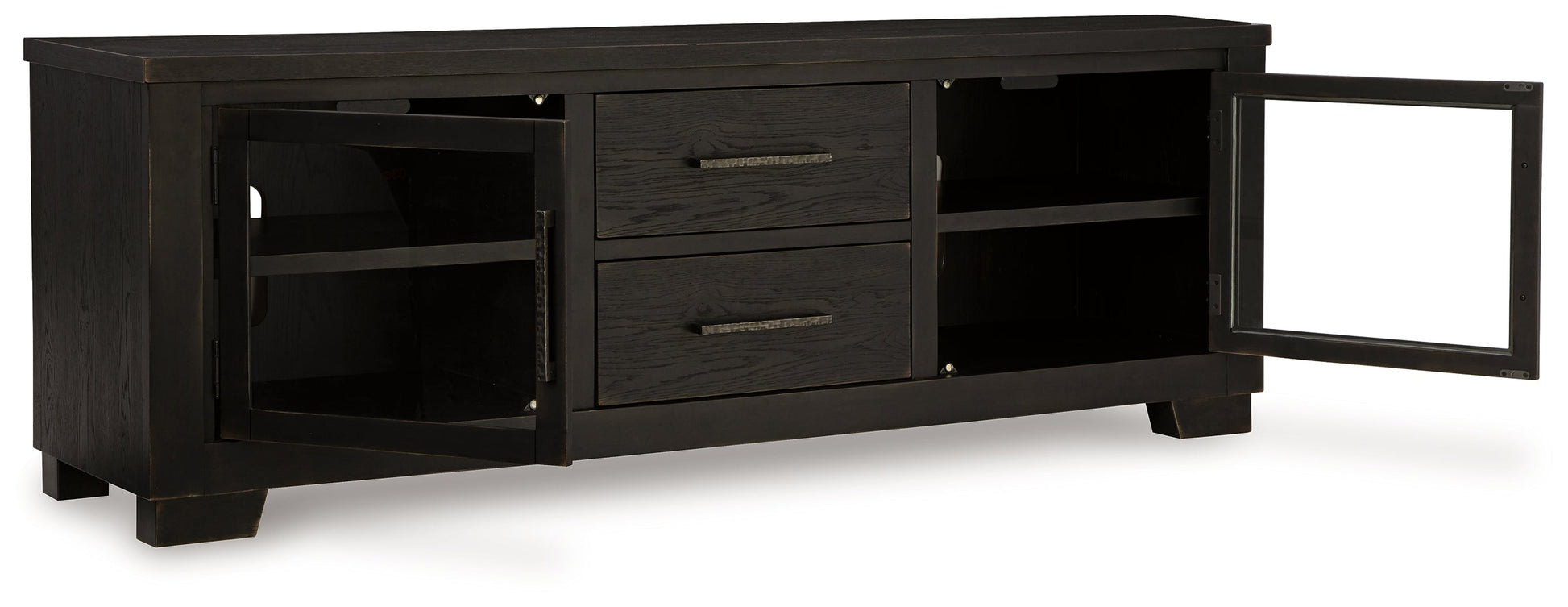 Galliden Black 80" TV Stand - W841-168 - Luna Furniture - Dallas Store