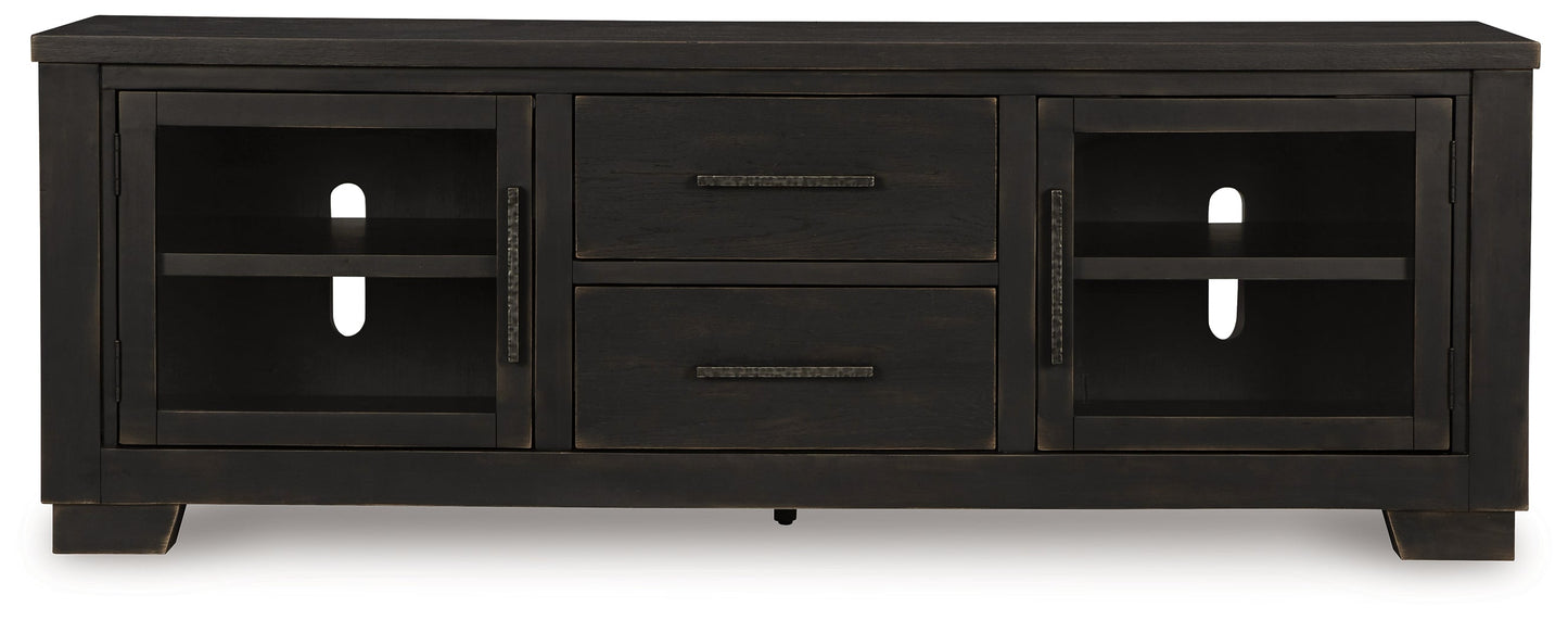 Galliden Black 80" TV Stand - W841-168 - Luna Furniture - Dallas Store
