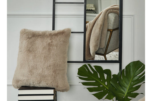 Gariland Taupe Pillow, Set of 4 - A1000866 - Luna Furniture - Dallas Store