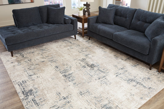 Gentor Blue/Ivory 8' x 10' Rug - R406521 - Luna Furniture - Dallas Store