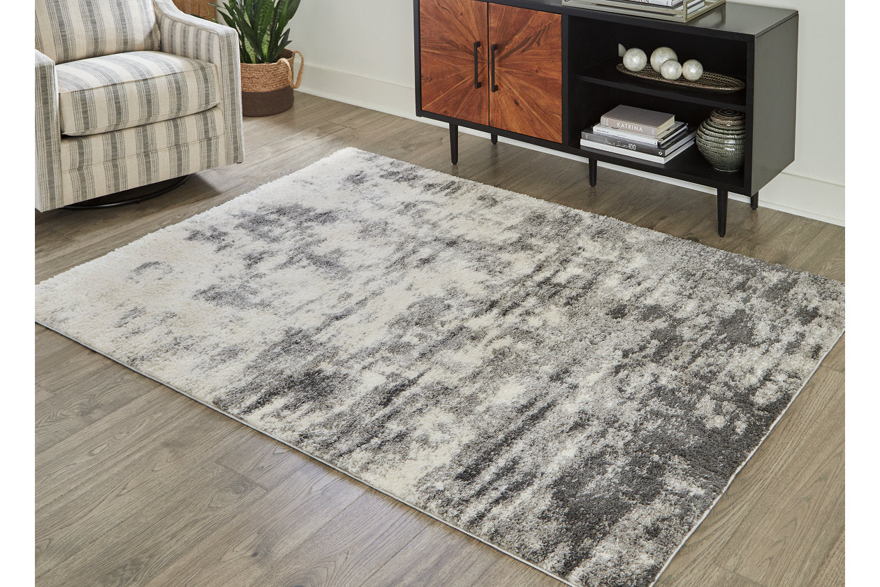 Gerdie Cream/Gray Medium Rug - R404992 - Luna Furniture - Dallas Store