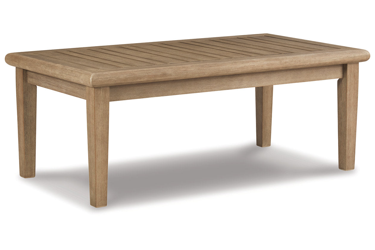 Gerianne Grayish Brown Coffee Table - P805-701 - Luna Furniture - Dallas Store