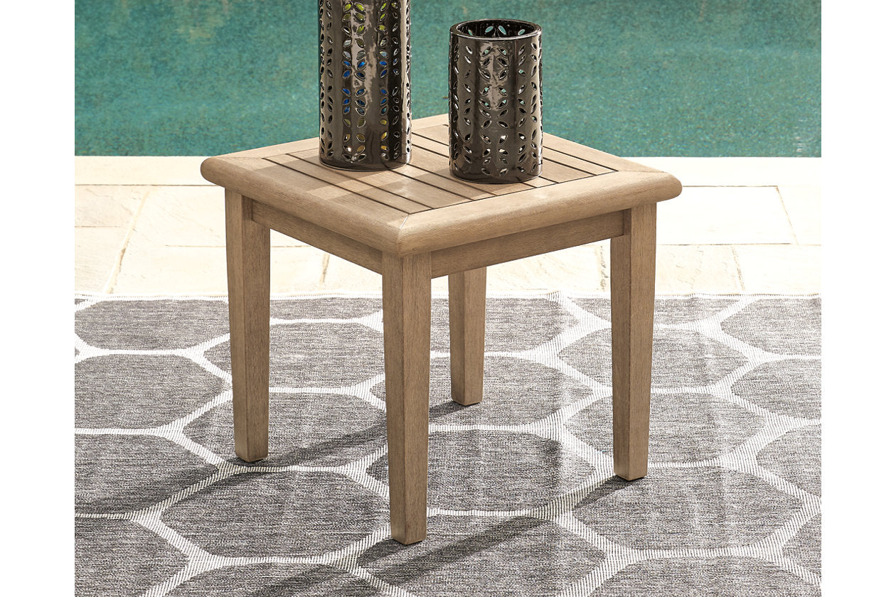 Gerianne Grayish Brown End Table - P805-702 - Luna Furniture - Dallas Store