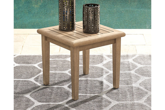 Gerianne Grayish Brown End Table - P805-702 - Luna Furniture - Dallas Store