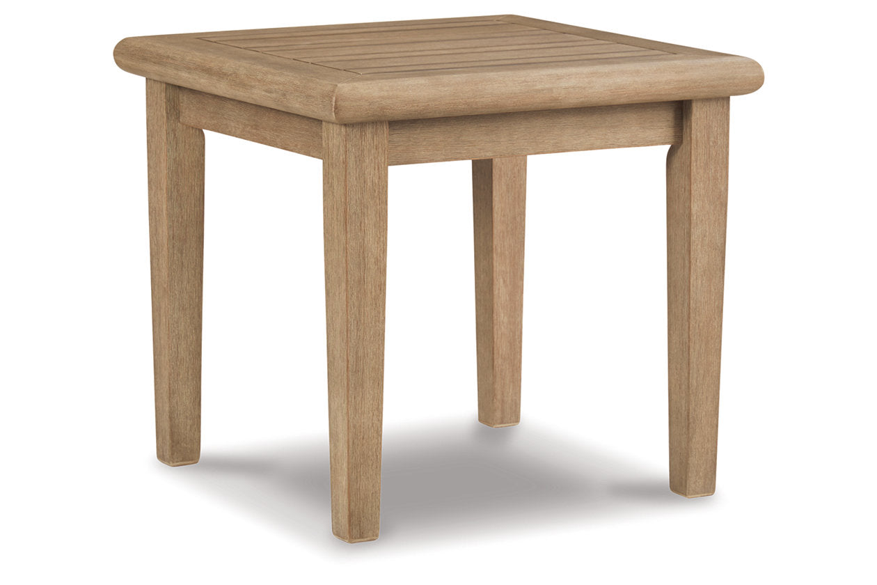 Gerianne Grayish Brown End Table - P805-702 - Luna Furniture - Dallas Store