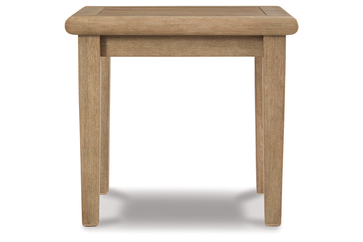 Gerianne Grayish Brown End Table - P805-702 - Luna Furniture - Dallas Store
