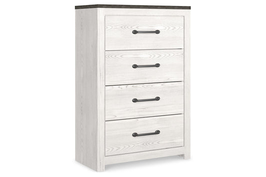 Gerridan White/Gray Chest of Drawers - B1190-44 - Luna Furniture - Dallas Store
