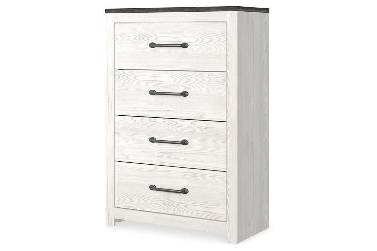 Gerridan White/Gray Chest of Drawers - B1190-44 - Luna Furniture - Dallas Store