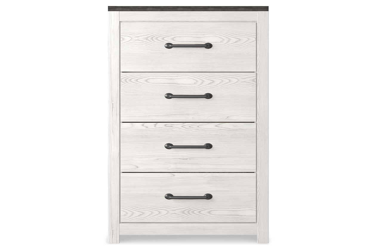 Gerridan White/Gray Chest of Drawers - B1190-44 - Luna Furniture - Dallas Store